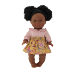 2-delig setje roze / geel